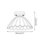Berelelle Glass Ceiling Light-Moonnatur