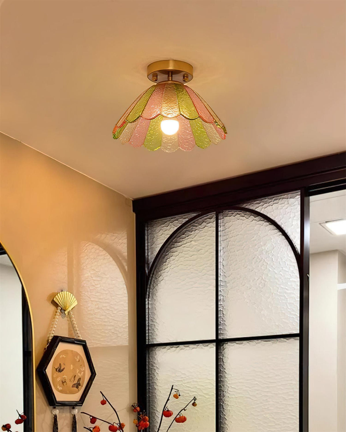 Berelelle Glass Ceiling Light-Moonnatur