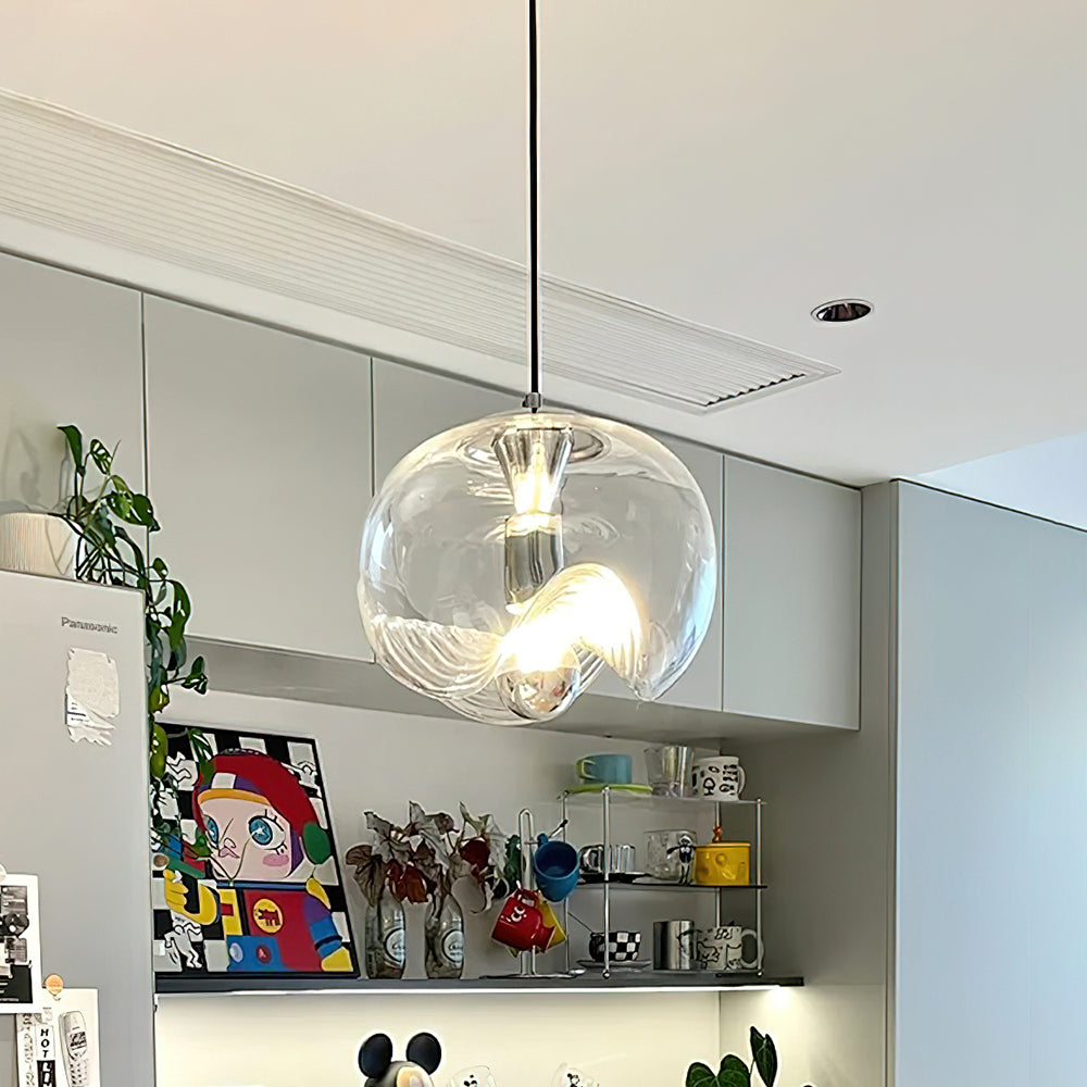 Baldenash Glass Pendant Light-Moonnatur