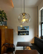 Baldenash Glass Pendant Light-Moonnatur