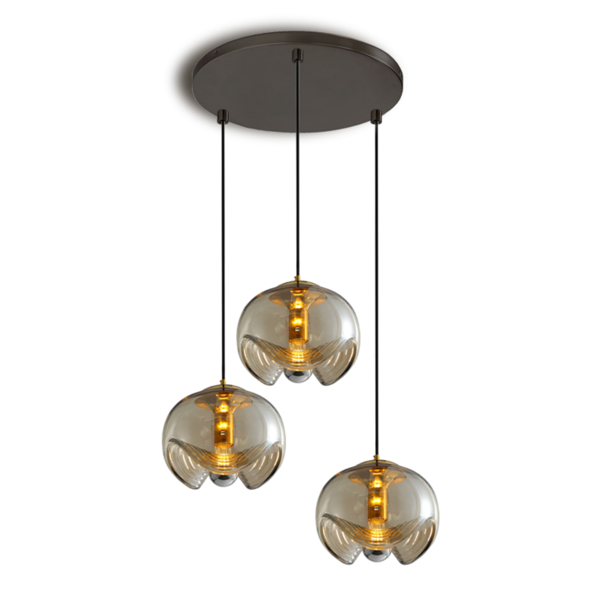 Baldenash Glass Pendant Light-Moonnatur