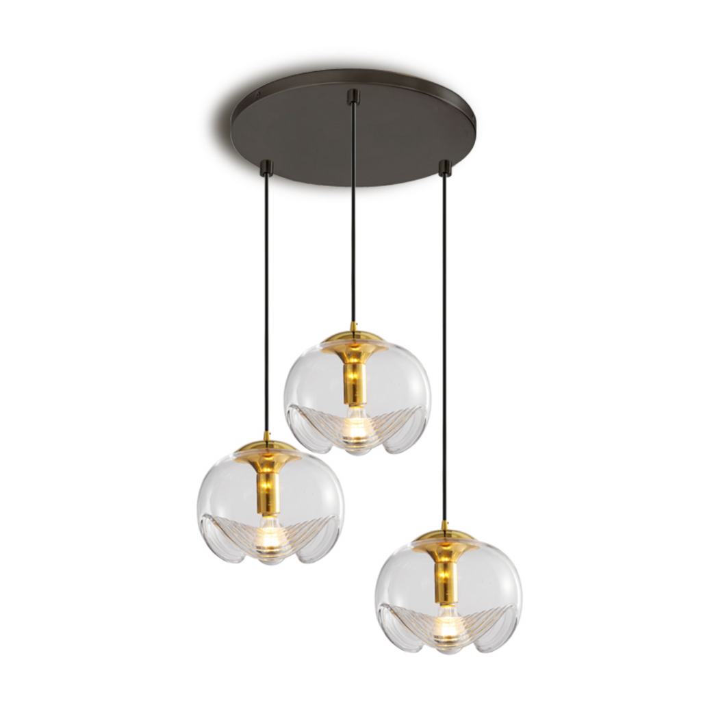 Baldenash Glass Pendant Light-Moonnatur