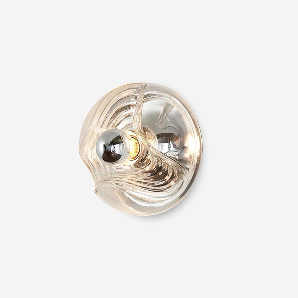 Aubergrove Glass Wall Light-Moonnatur