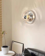 Aubergrove Glass Wall Light-Moonnatur