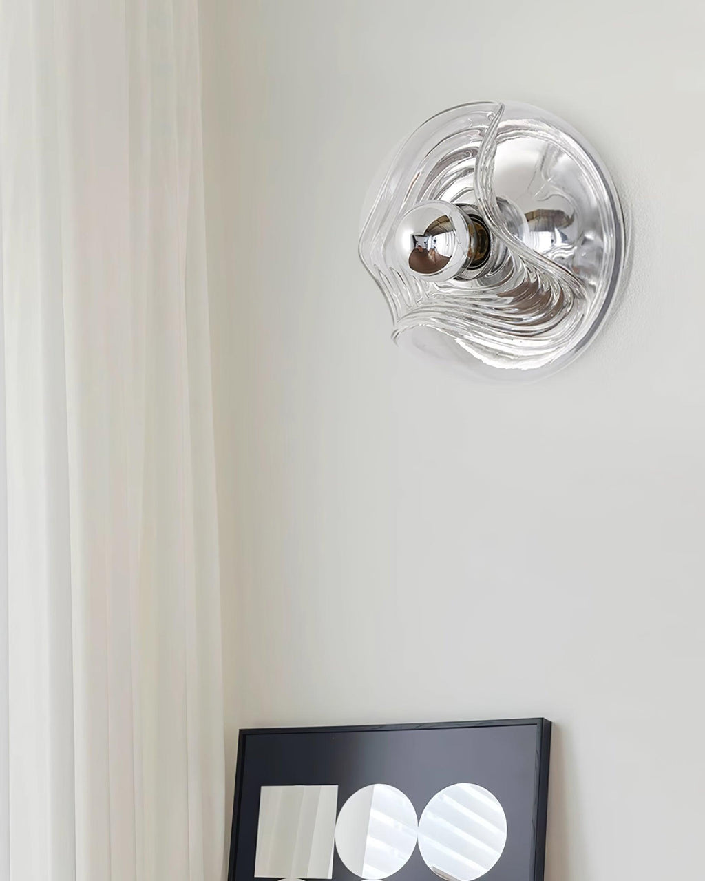 Aubergrove Glass Wall Light-Moonnatur