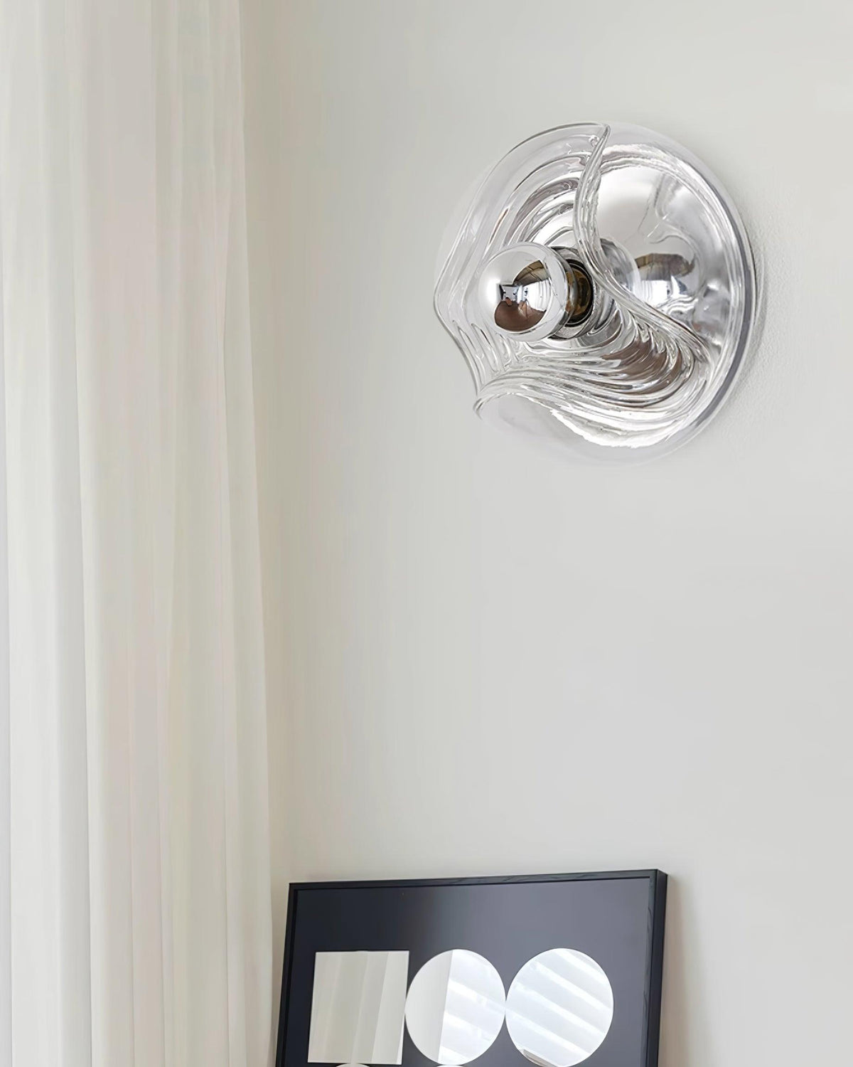 Aubergrove Glass Wall Light-Moonnatur