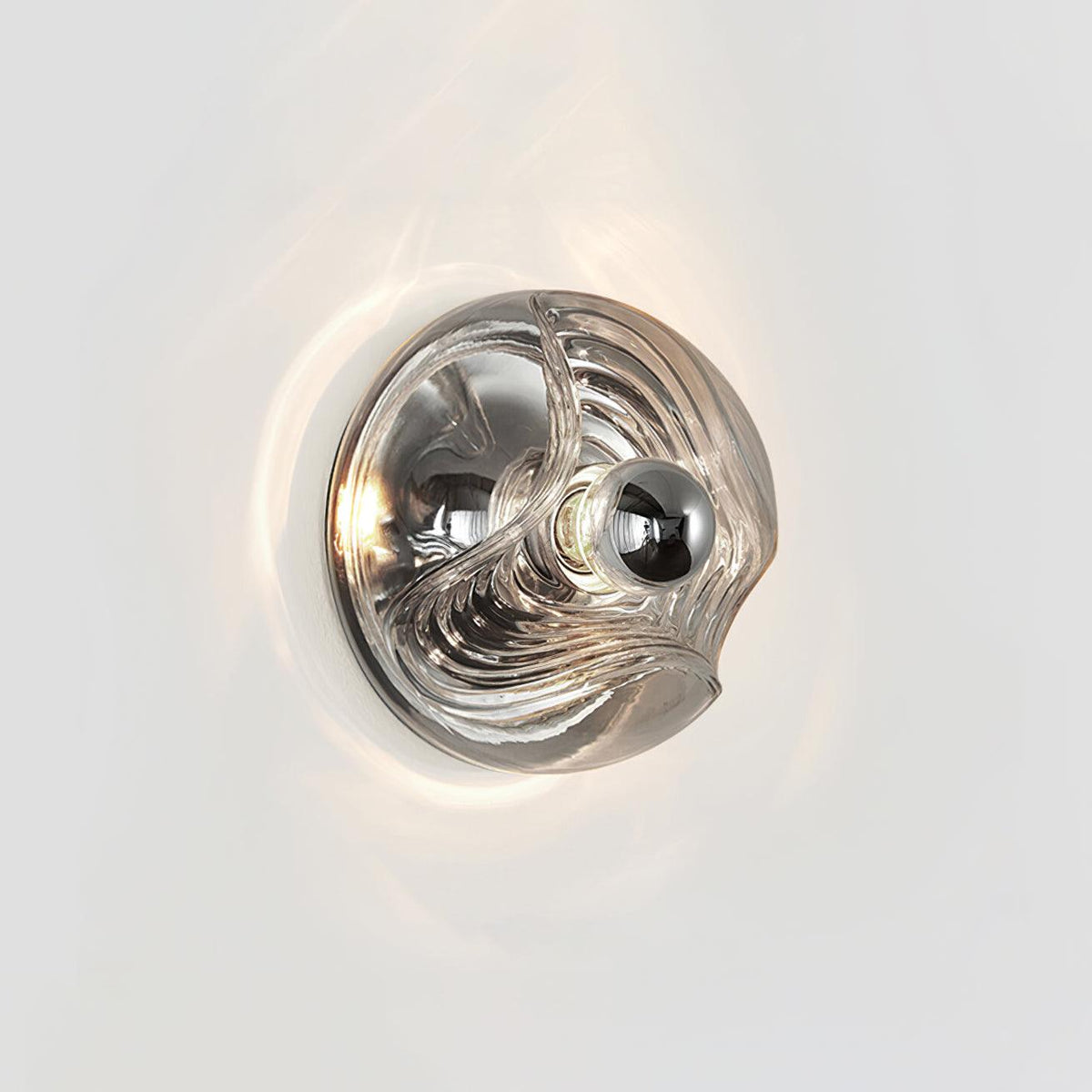 Aubergrove Glass Wall Light-Moonnatur