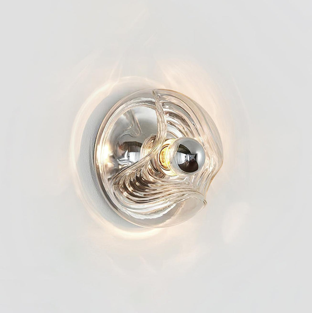 Aubergrove Glass Wall Light-Moonnatur