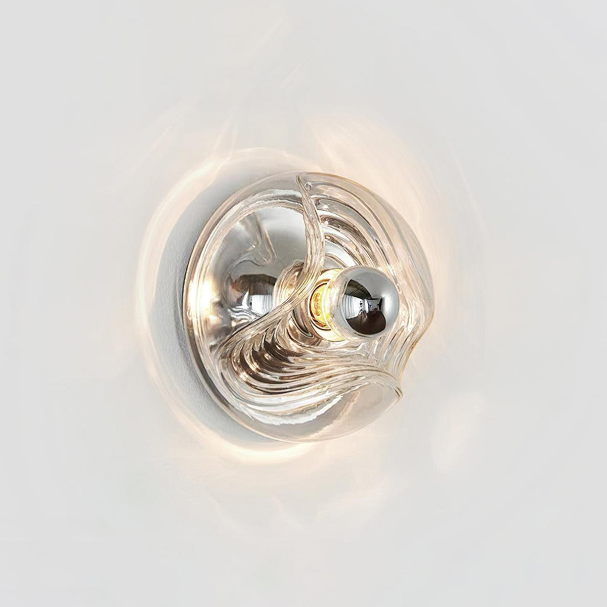 Aubergrove Glass Wall Light-Moonnatur