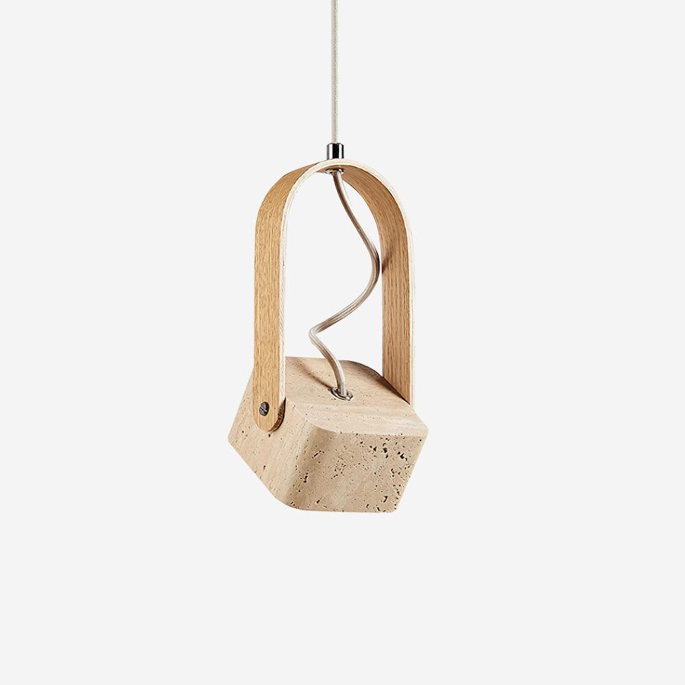 Larengrove Travertine Pendant Light-Moonnatur