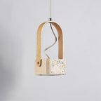 Larengrove Travertine Pendant Light-Moonnatur