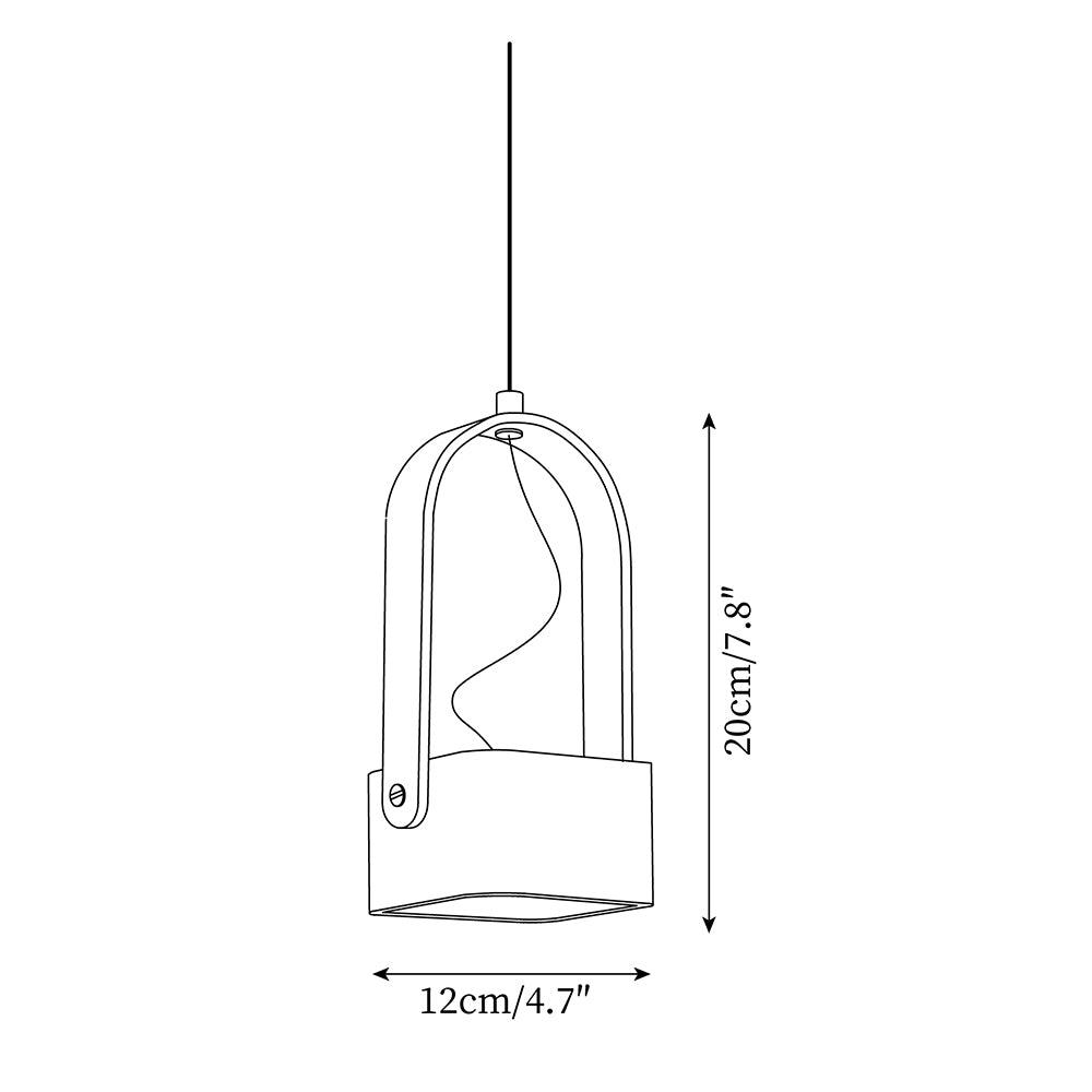 Larengrove Travertine Pendant Light-Moonnatur