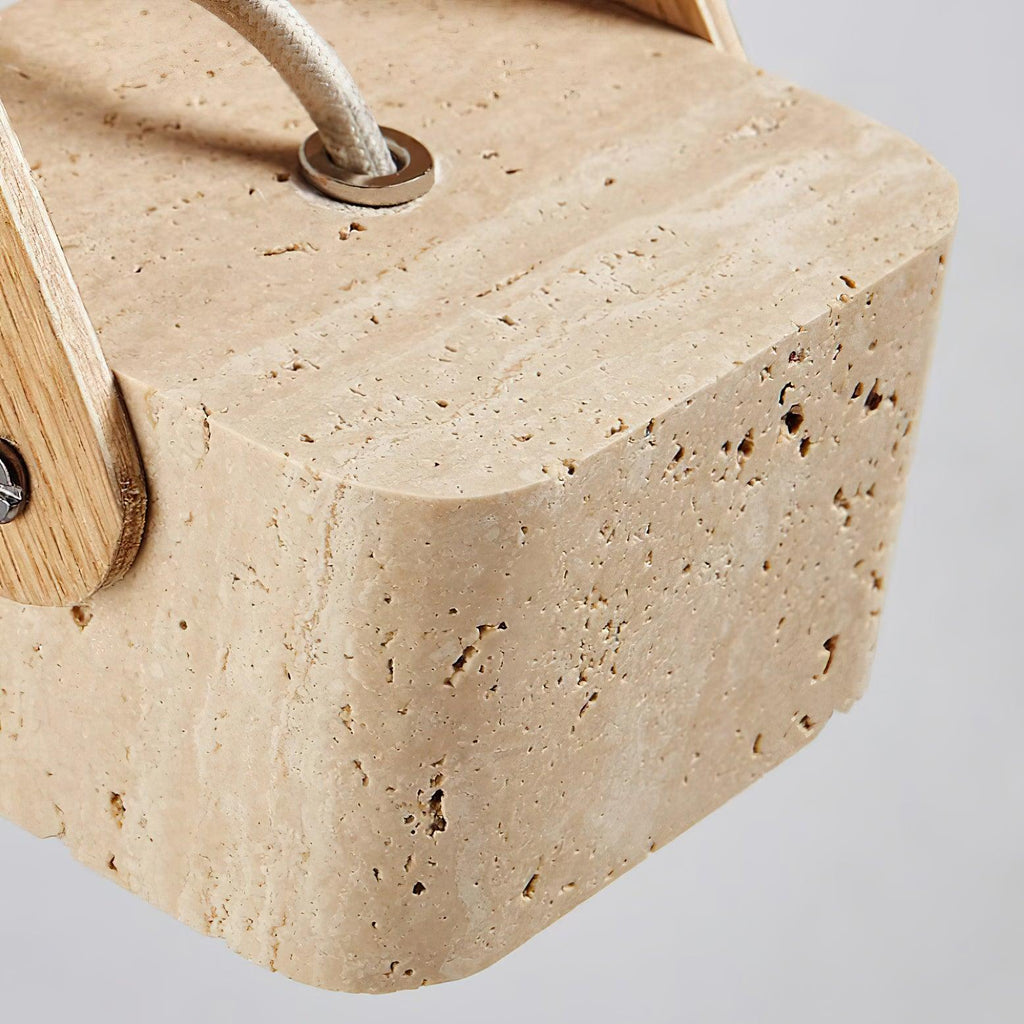 Larengrove Travertine Pendant Light-Moonnatur