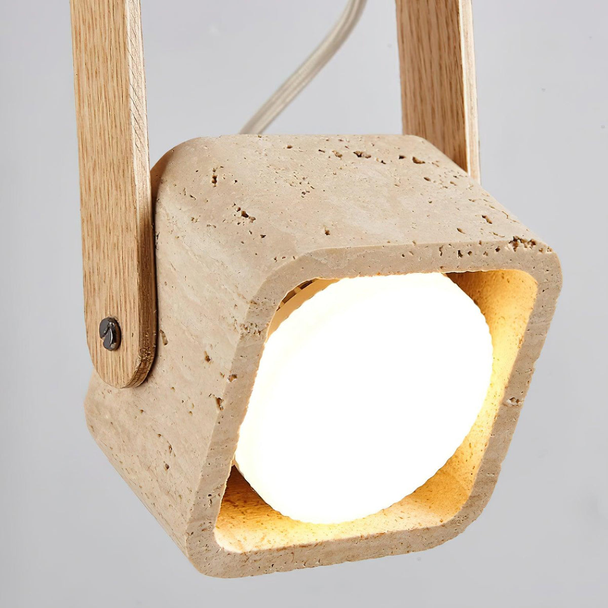 Larengrove Travertine Pendant Light-Moonnatur