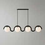 Torrenaria Glass Chandelier-Moonnatur