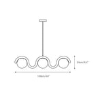 Arcelyn Brass Chandelier-Moonnatur