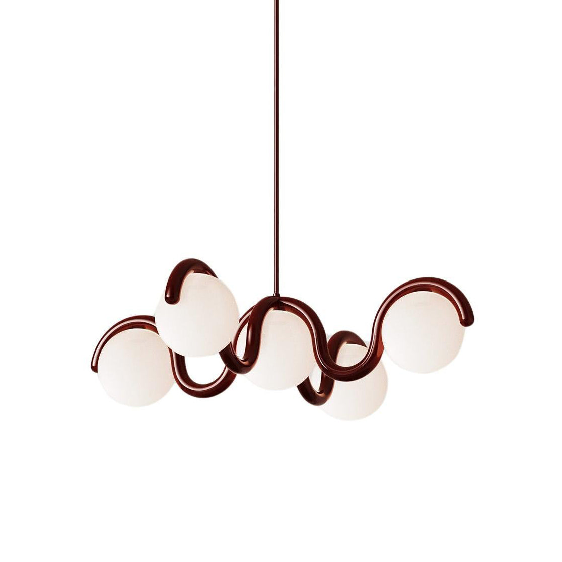 Arvella Brass Chandelier-Moonnatur