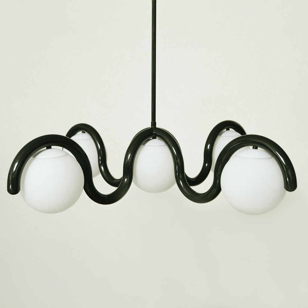 Arvella Brass Chandelier-Moonnatur