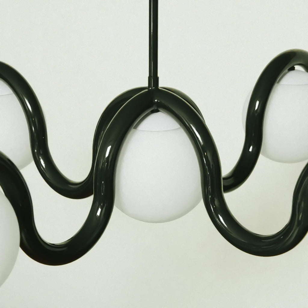 Arvella Brass Chandelier-Moonnatur