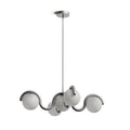 Arvella Brass Chandelier-Moonnatur