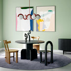 Arvella Brass Chandelier-Moonnatur
