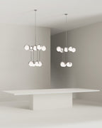 Arvella Brass Chandelier-Moonnatur