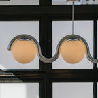 Torrenaria Glass Chandelier-Moonnatur