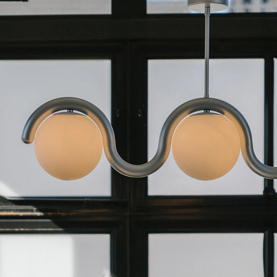 Torrenaria Glass Chandelier-Moonnatur