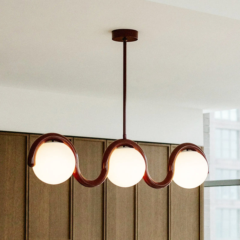 Torrenaria Glass Chandelier-Moonnatur
