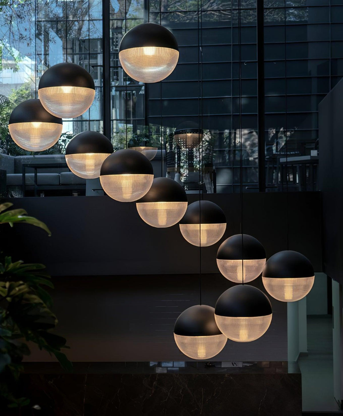 Eldessa Glass Pendant Light-Moonnatur