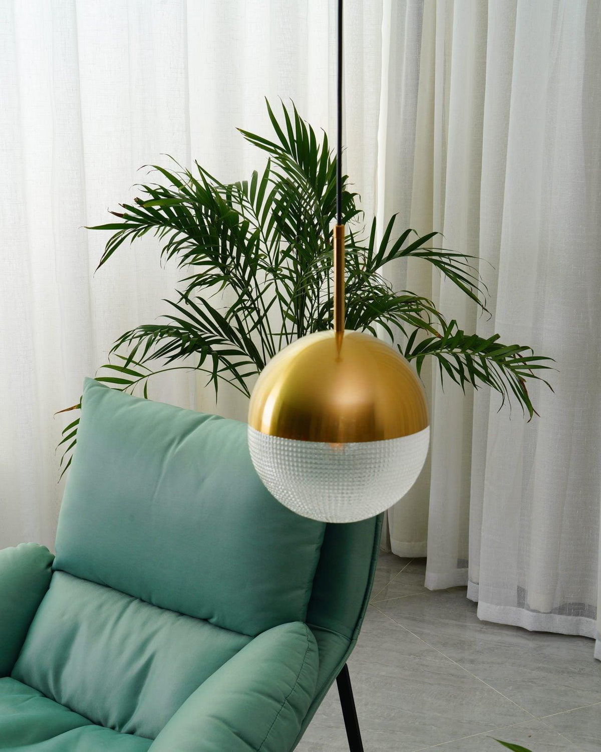 Eldessa Glass Pendant Light-Moonnatur