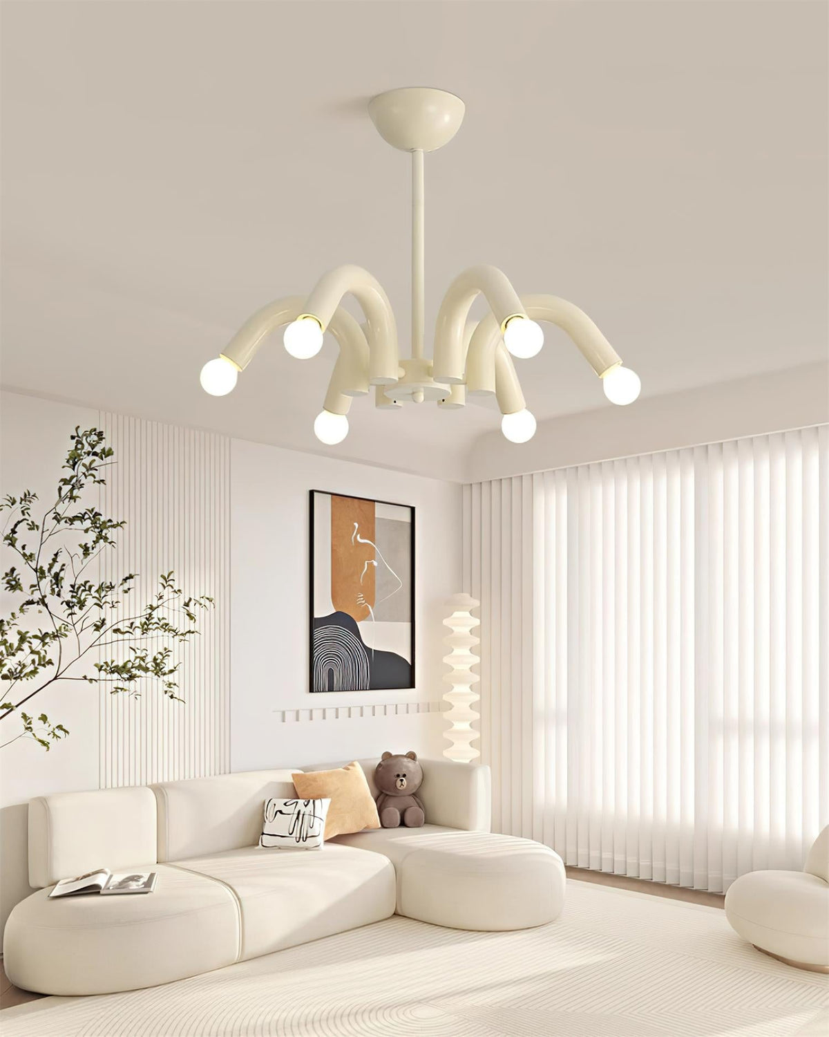 Edrenenelle Metal Chandelier-Moonnatur