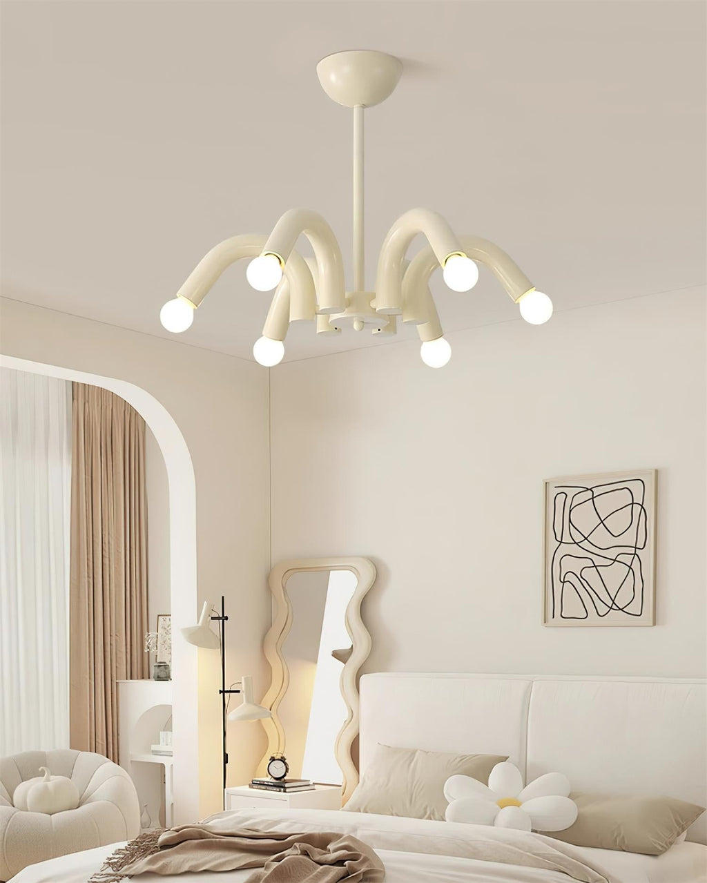 Edrenenelle Metal Chandelier-Moonnatur