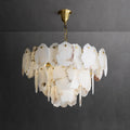 Verrenford Alabaster Chandelier-Moonnatur