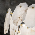 Verrenford Alabaster Chandelier-Moonnatur