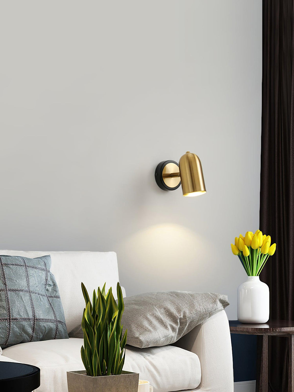 Nolira Iron Wall Lamp-Moonnatur