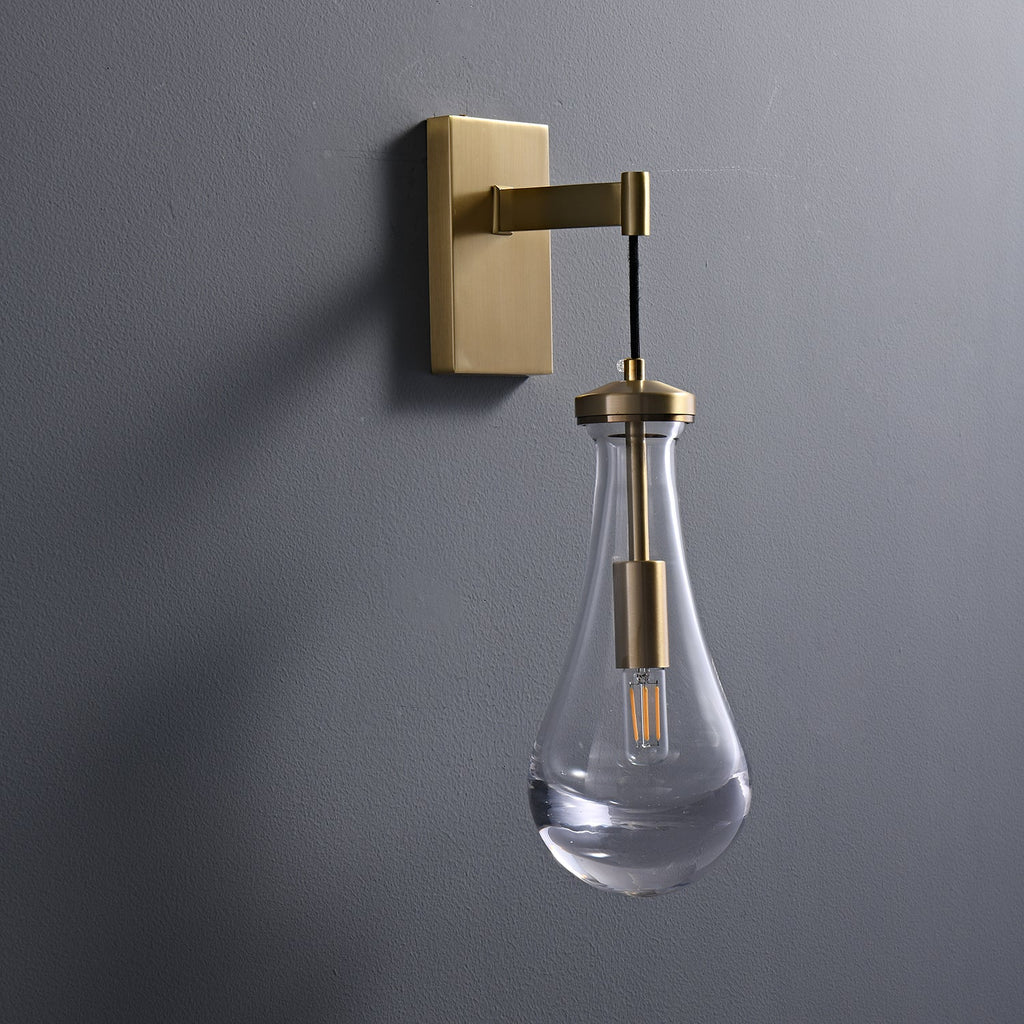 Rowenora Glass Wall Light-Moonnatur