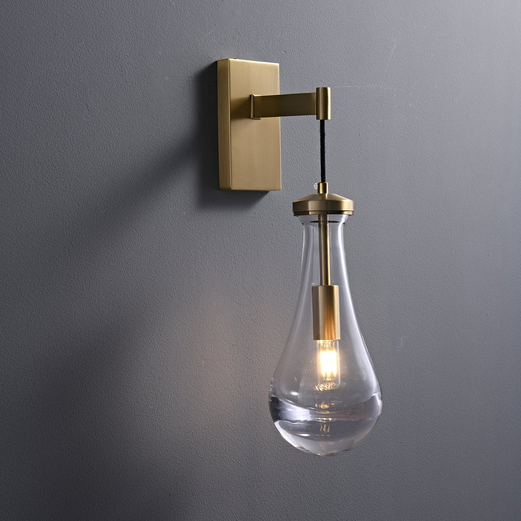 Rowenora Glass Wall Light-Moonnatur