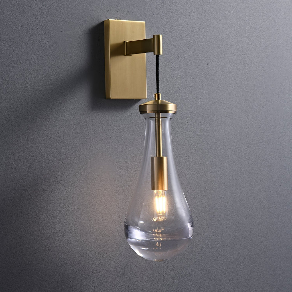 Rowenora Glass Wall Light-Moonnatur
