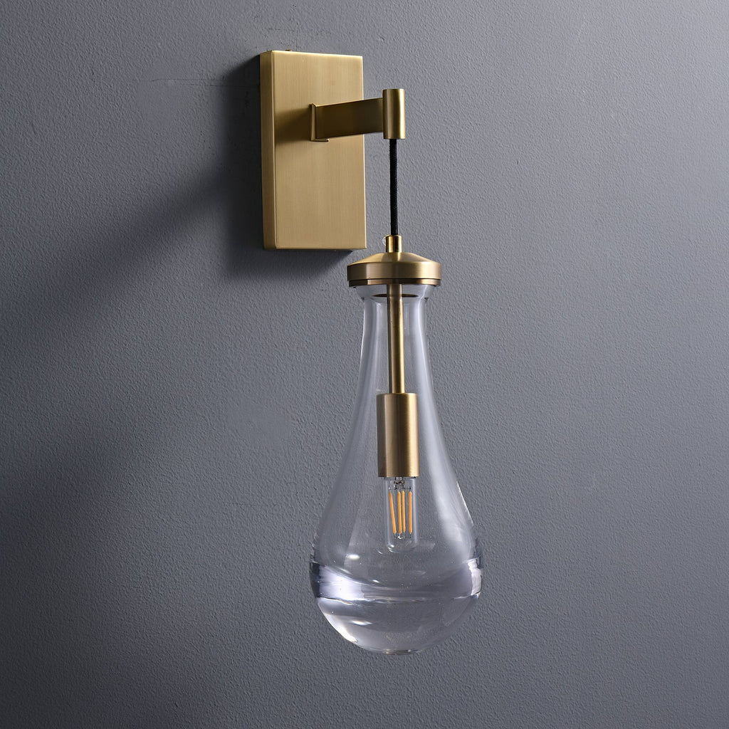 Rowenora Glass Wall Light-Moonnatur