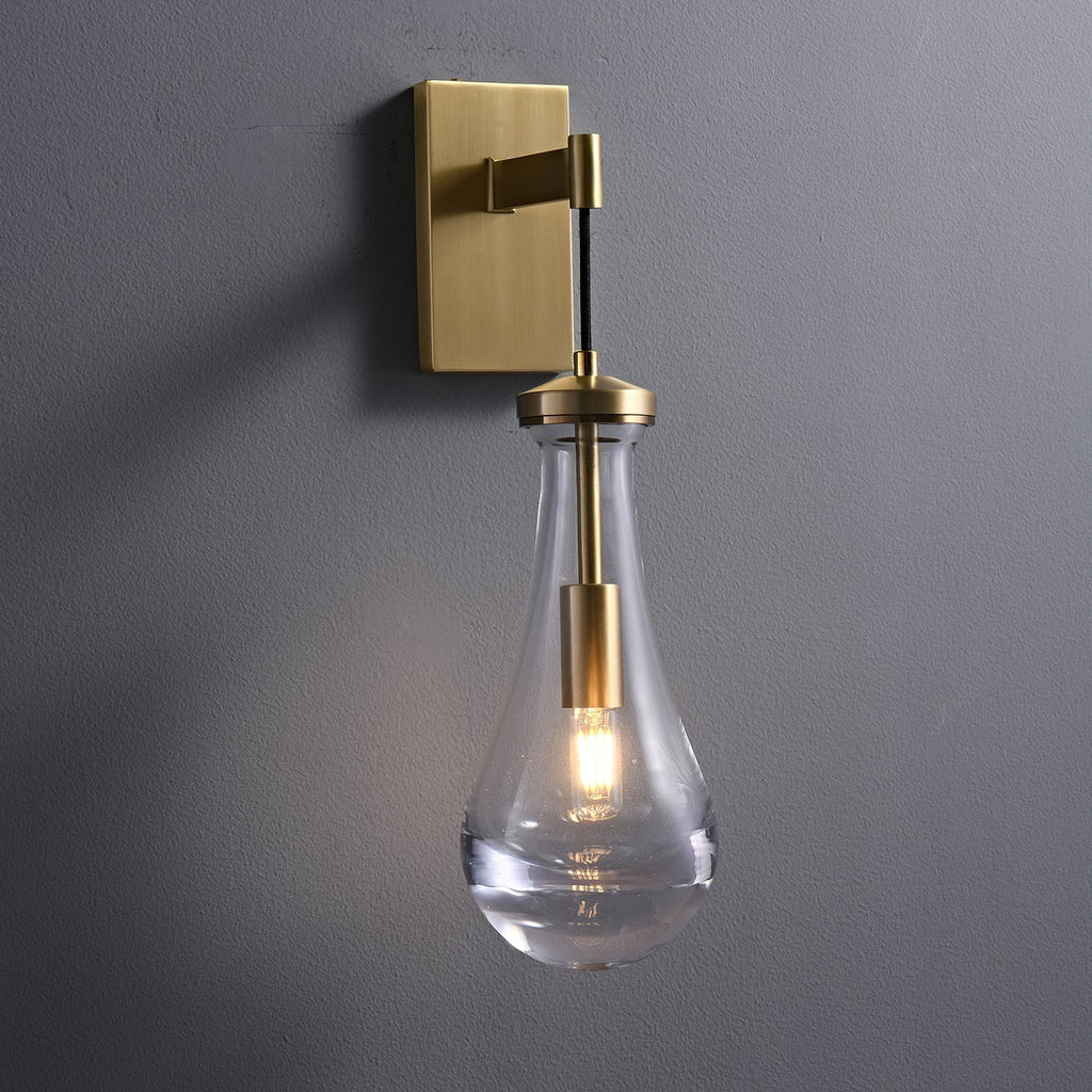 Rowenora Glass Wall Light-Moonnatur