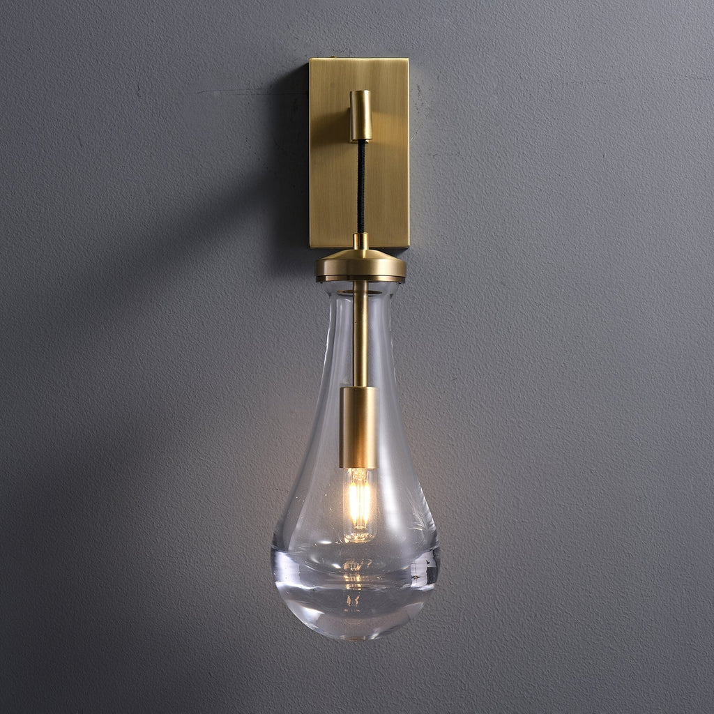 Rowenora Glass Wall Light-Moonnatur