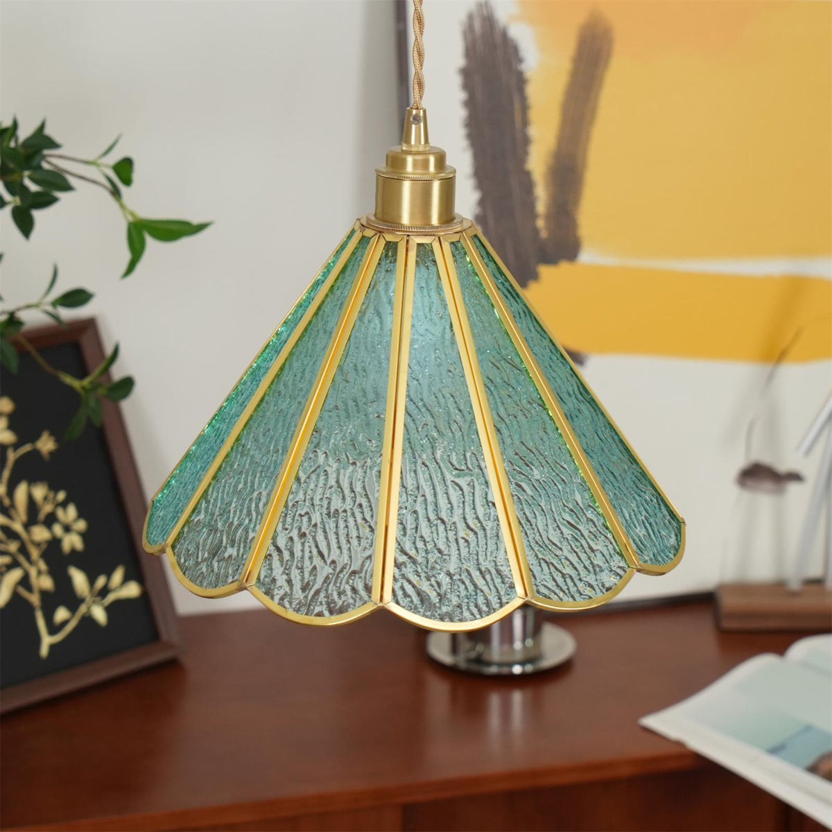 Ordellyn Glass Pendant Light-Moonnatur