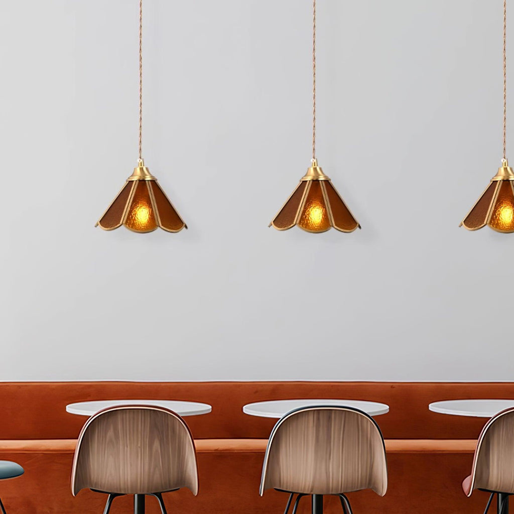 Ordellyn Glass Pendant Light-Moonnatur