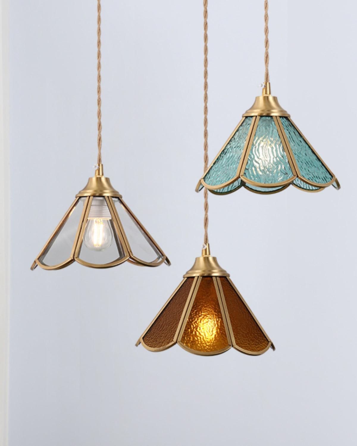 Ordellyn Glass Pendant Light-Moonnatur