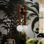 Haldelenis Glass Wall Light-Moonnatur