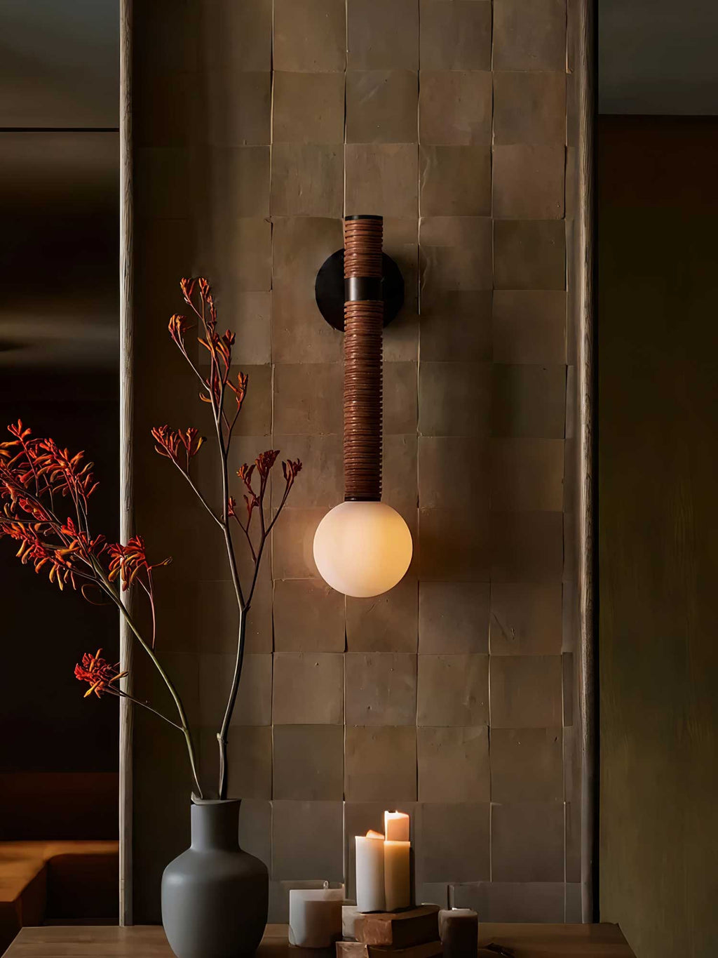 Haldelenis Glass Wall Light-Moonnatur