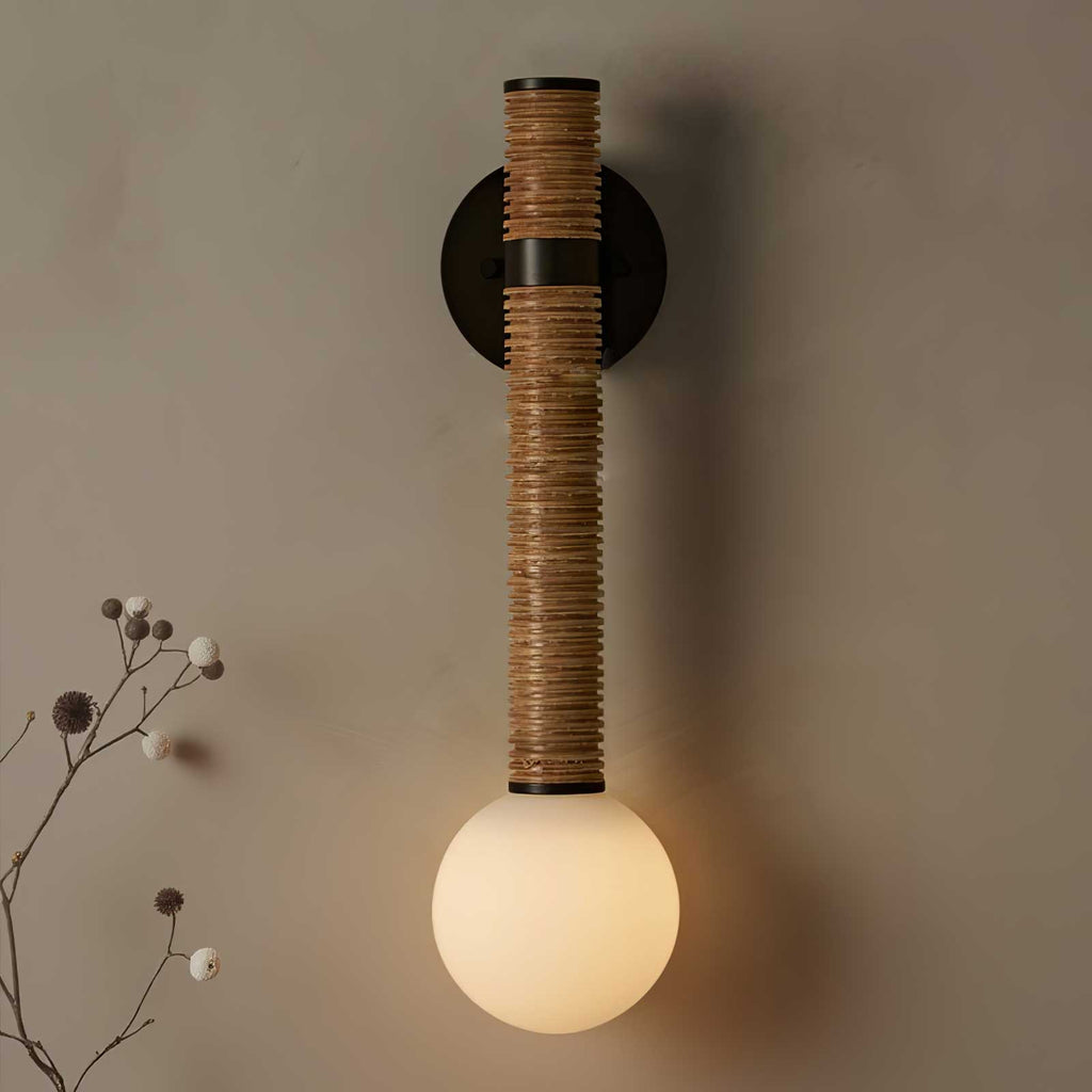 Haldelenis Glass Wall Light-Moonnatur
