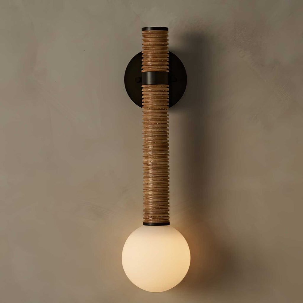 Haldelenis Glass Wall Light-Moonnatur