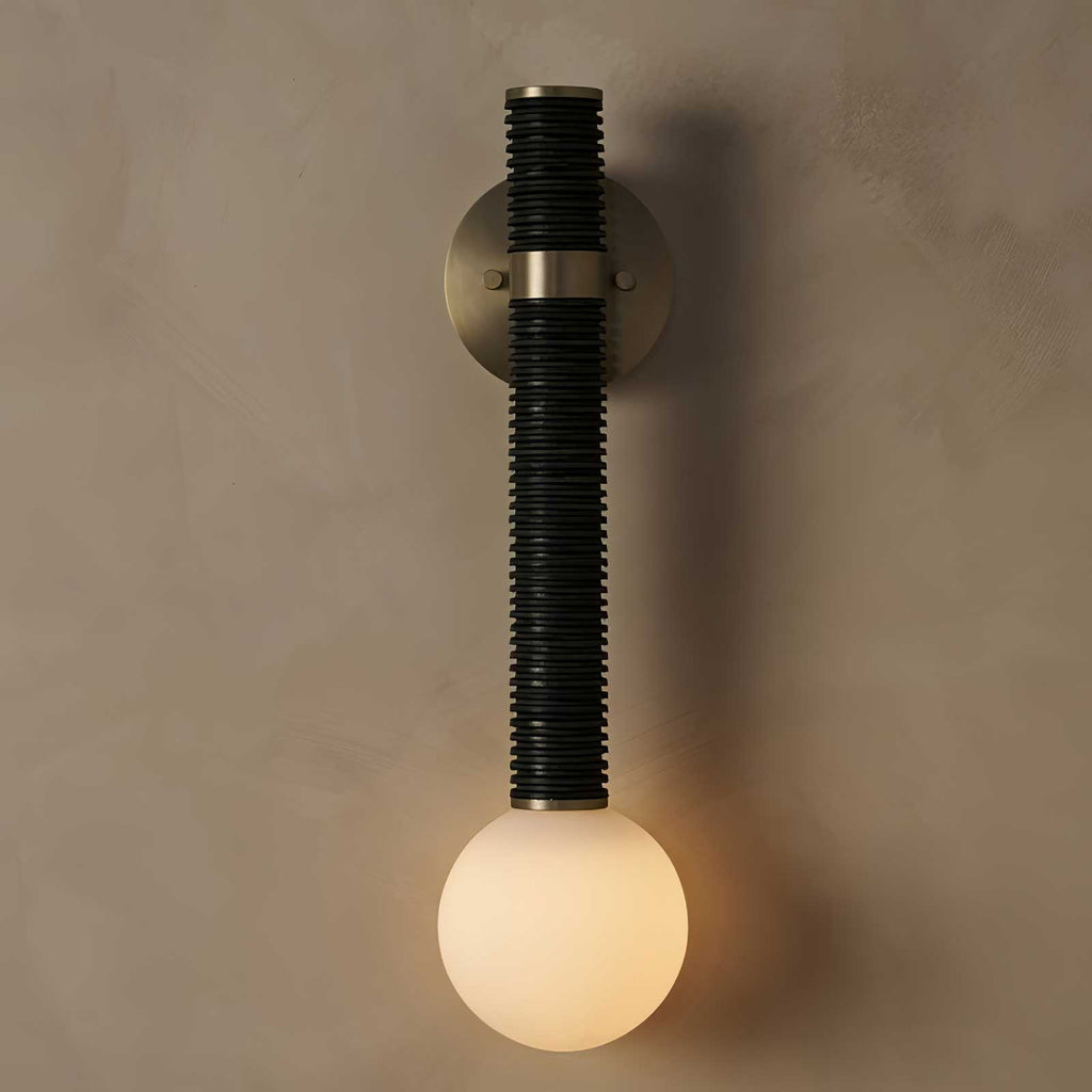 Haldelenis Glass Wall Light-Moonnatur